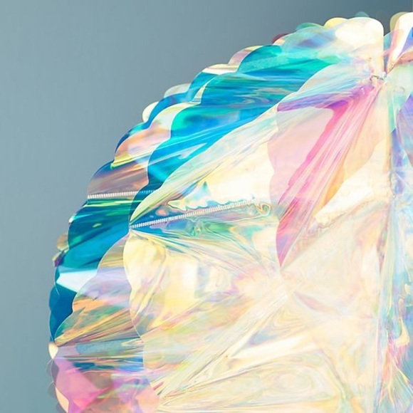 Anthropologie Iridescent Hanging Pom - Picture 4 of 5